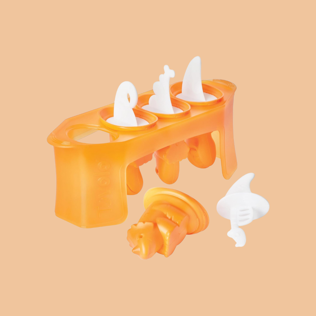 Dino popsicle molds